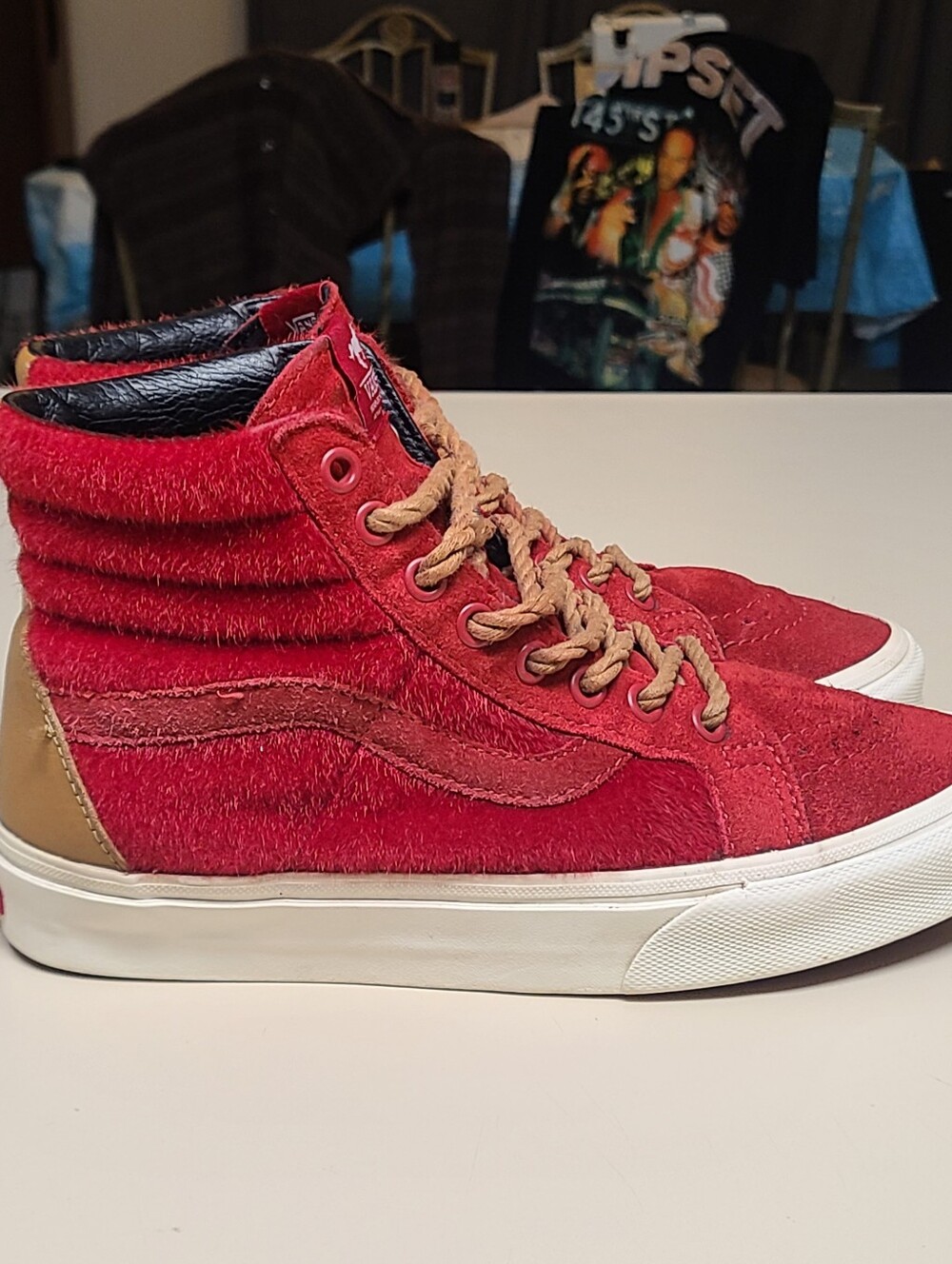 Vans SK8 Hi Reissue 'Year of the Horse' hi top skateboard sneakers size 7 1/2 - Picture 7 of 10